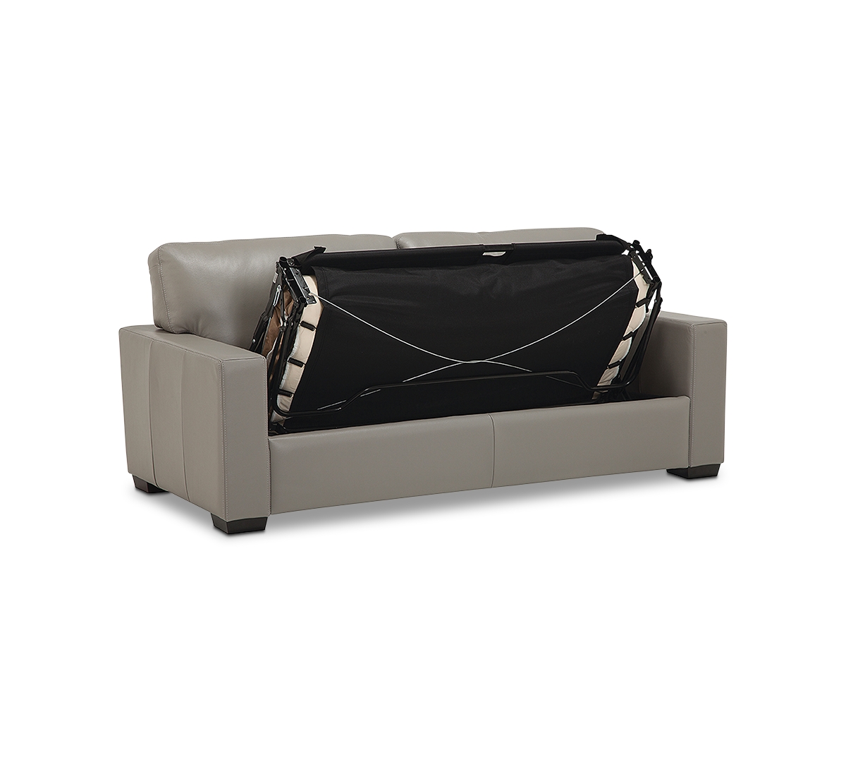 Ennia 75" Leather Full Sleeper, Created for Macy's