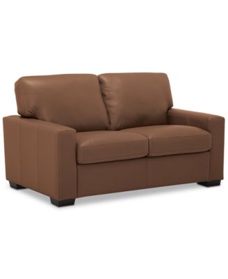 Ennia 59" Leather Loveseat