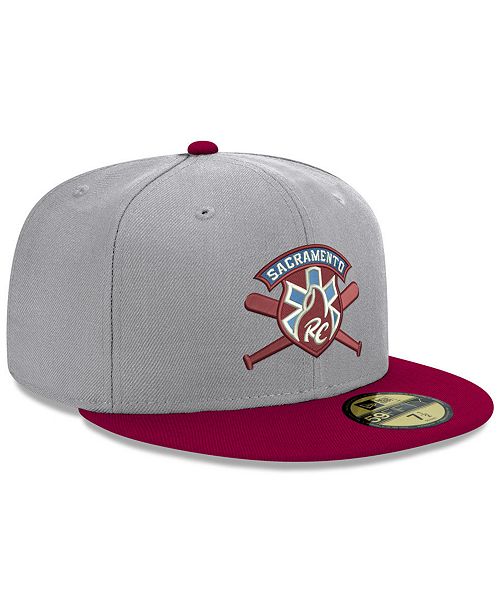 New Era Sacramento River Cats AC 59FIFTY Fitted Cap & Reviews - Sports ...