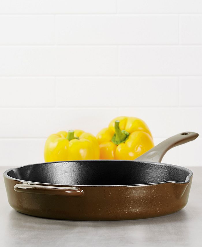 Ayesha Curry 10" Cast Iron Enamel Skillet Macy's