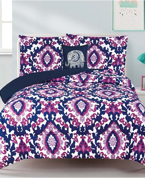 Mytex Calabria Damask Comforter Sets Reviews Bed In A Bag