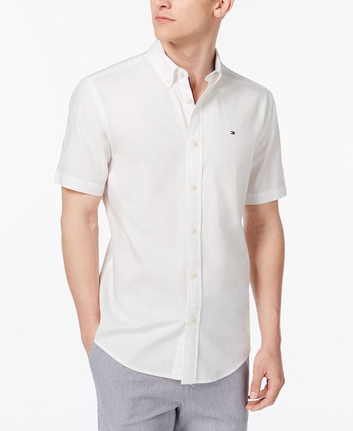 Tommy Hilfiger Men's Oxford Shirt - Macy's