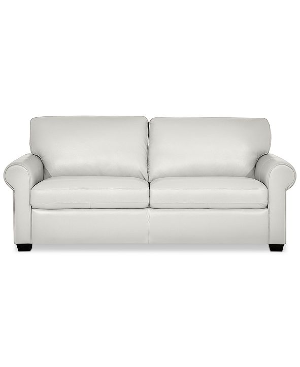 Furniture Orid 79" Leather Apartment Sofa, Created for Macy's & Reviews
