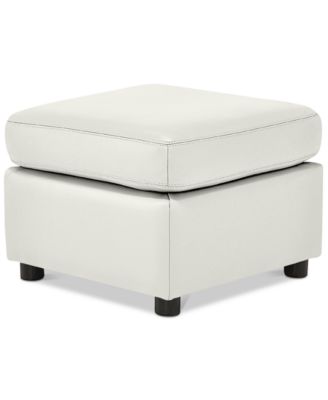 Ennia Leather Ottoman