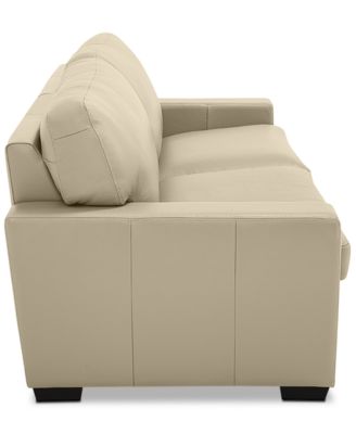 Ennia 75" Leather Full Sleeper