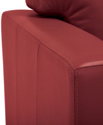 Ennia 82" Leather Sofa