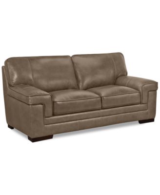 Myars 69" Leather Loveseat