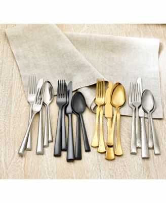 Hotel Collection Black 20 Piece Flatware Set, Created for Macy's, Service for 4