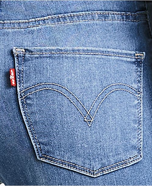 levi's perfectly slimming pull on skinny jeans