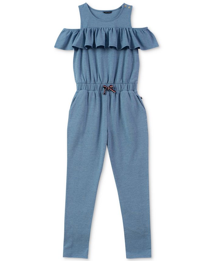 Macy's tommy hilfiger jumpsuit top