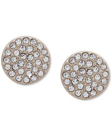 Pavé Disc Stud Earrings, Created for Macy's  