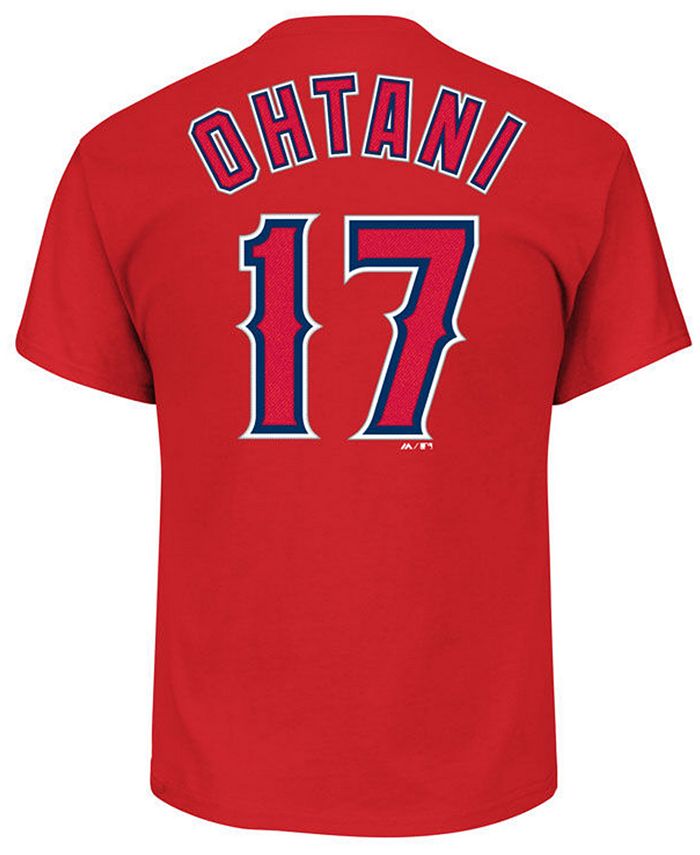 Majestic Shohei Ohtani Los Angeles Angels Official Player T-Shirt, Big Boys  (8-20) - Macy's