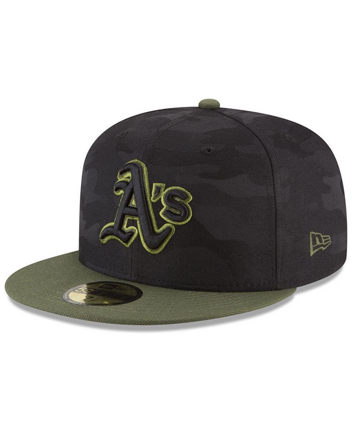 New Era Oakland Athletics Memorial Day 59FIFTY FITTED Cap - Macy's