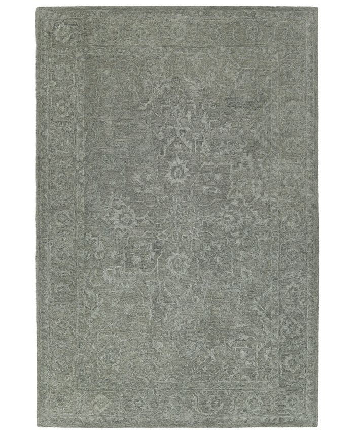 D Style Macy's Fine Rug Gallery Whisper Heriz 5' x 7' 6" Area Rug Macy's