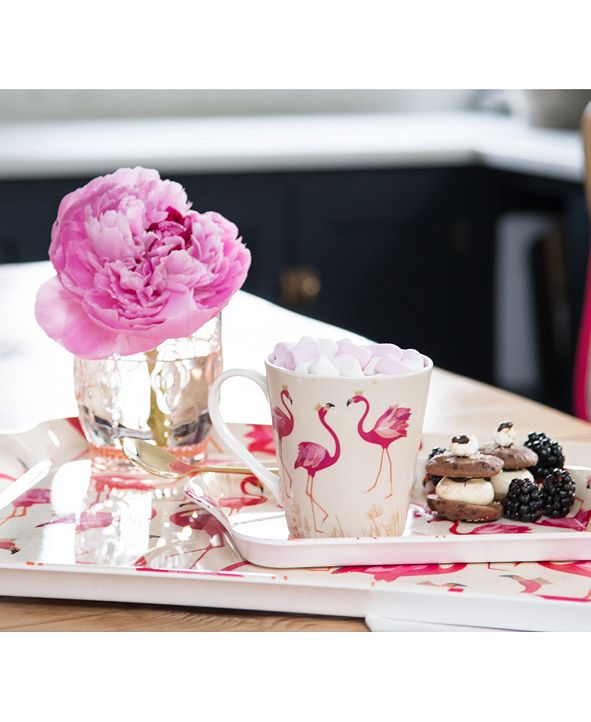 Portmeirion Sara Miller Flamingo Melamine Dinnerware Collection