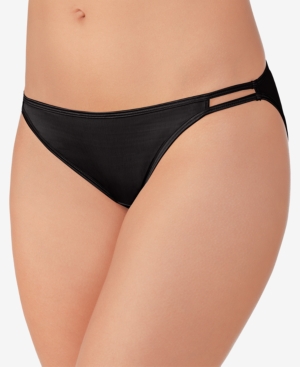 Shop Vanity Fair Illumination Plus Size Bikini Underwear 18810 In Midnight Black