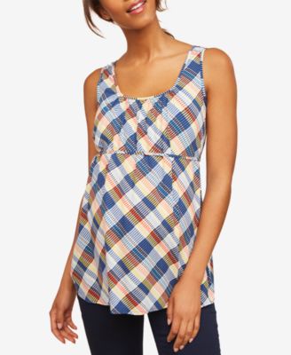 Motherhood Maternity Babydoll Blouse - Macy's