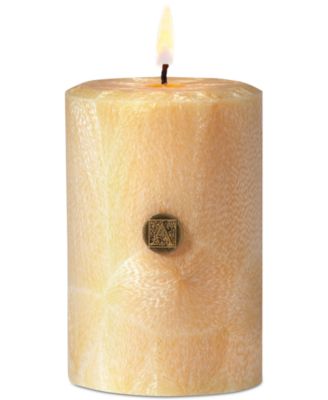 Aromatique - Agave Pineapple 3" Feather Pillar Candle