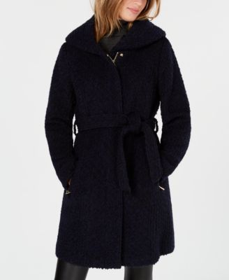 cole haan hooded coat