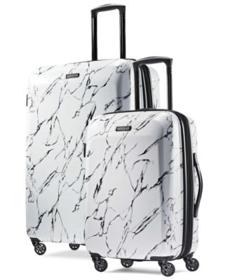 marble hard shell luggage