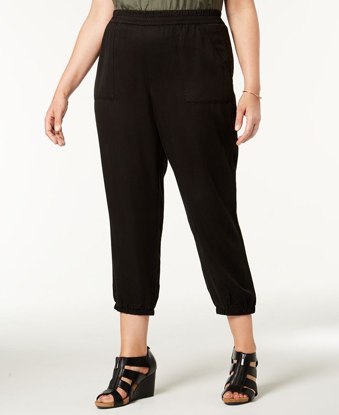 Style & Co Plus Size Casual Joggers, Created for Macy's - Macy's