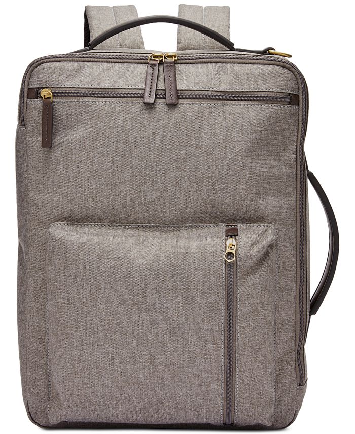 Save 21% Fossil Synthetic Buckner Nylon Backpack in Black for Men Mens Bags Briefcases and laptop bags 