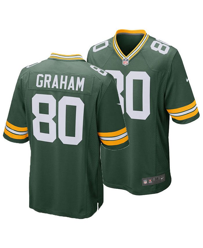 Nike Men's Jimmy Graham Green Bay Packers Game Jersey - Macy's
