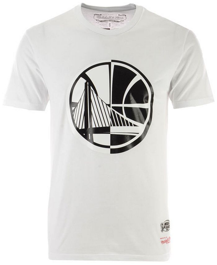 Mitchell & Ness Golden State Warriors Oversized Logo Short Sleeve
