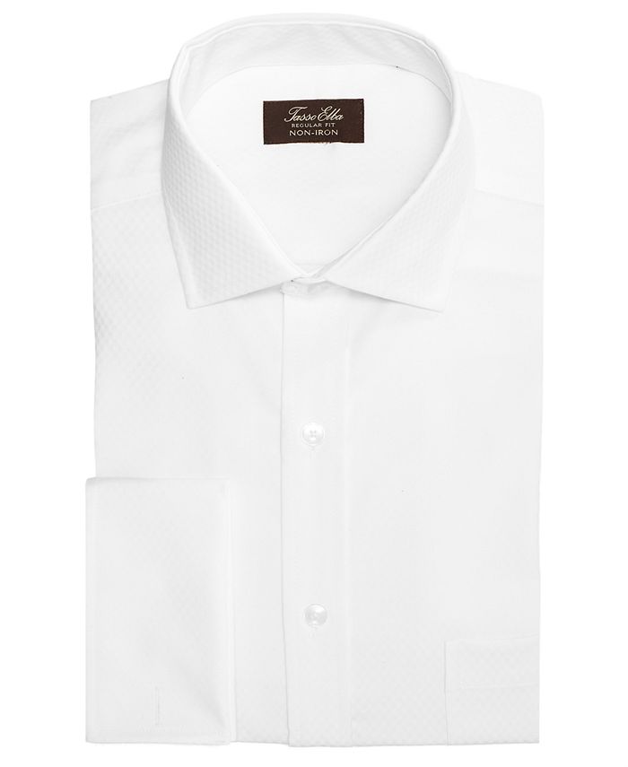 Macy's white dress shirt outlet mens