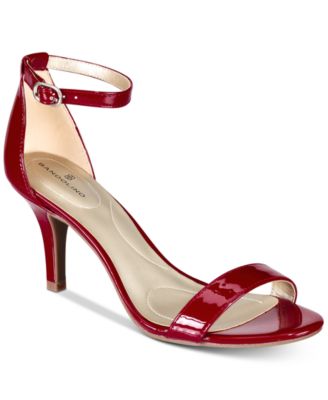 bandolino red heels