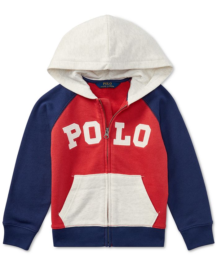 Polo Ralph Lauren Toddler Boys Cotton French Terry Hoodie & Reviews ...