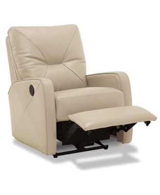 Finchley Leather Power Wallhugger Recliner