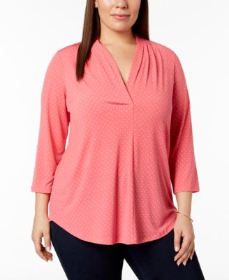 charter club plus size blouses