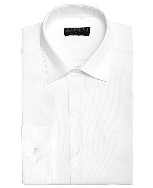 Alfani Men's Big & Tall Bedford Cord Dress Shirt, Created For Macy's & Reviews Dress Shirts