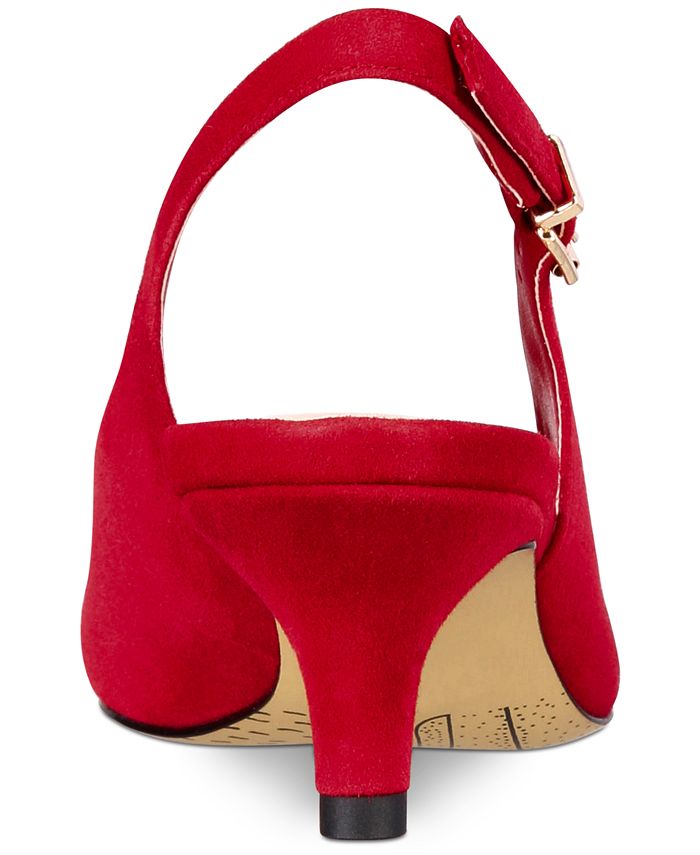bella vita women's scarlett slingback size 9 black leather