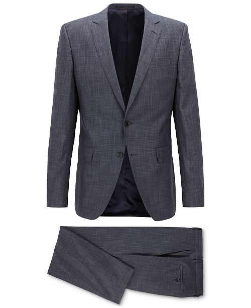 Hugo Boss BOSS Men's SlimFit Suit & Reviews Suits & Tuxedos Men