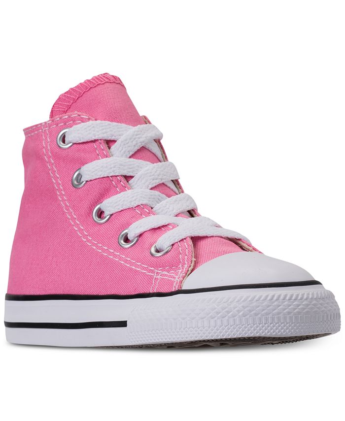 Converse Toddler Girls' Chuck Taylor High Top Casual Sneakers from ...