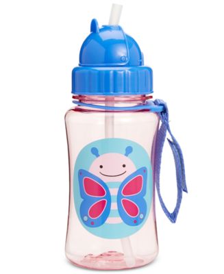 Skip Hop Butterfly Zoo Straw Water Bottle - Macy's