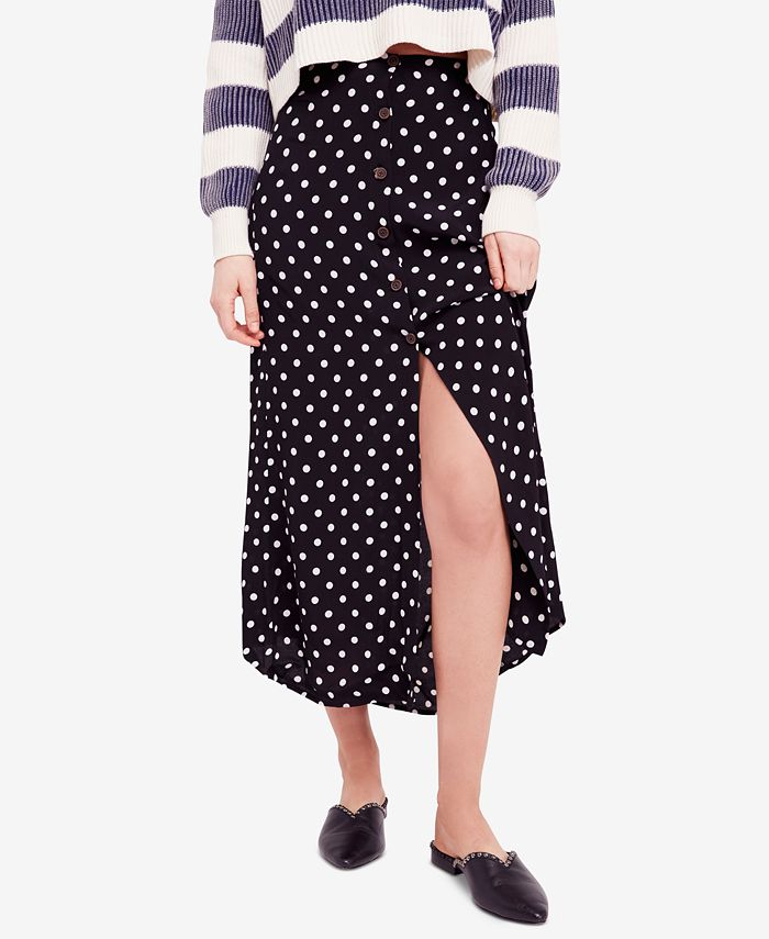 Free people retro hotsell love midi skirt