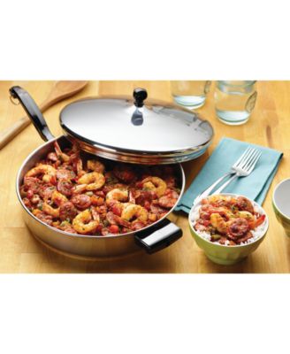 Classic Series Stainless Steel 4.5-Qt. Saut&eacute; Pan & Lid