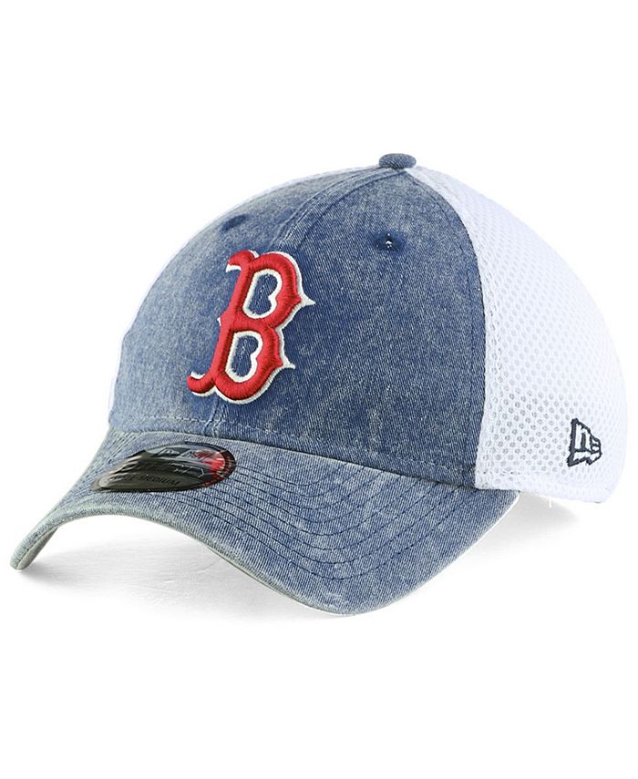 New Era Boston Red Sox Hooge Neo 39THIRTY Cap - Macy's