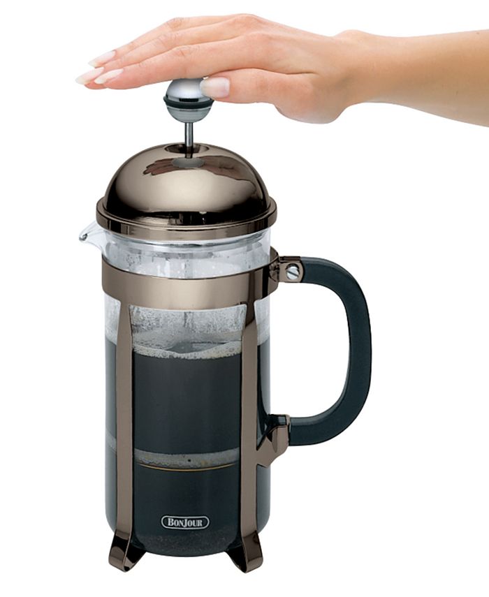 Bonjour Stainless Steel & Glass 33.8Oz. French Press Macy's