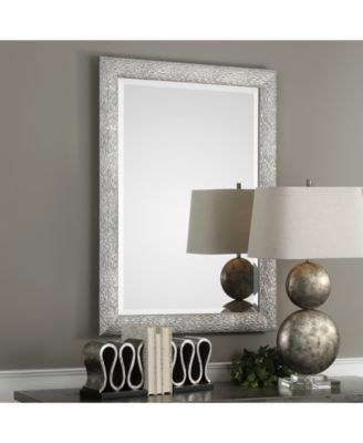 Mossley Metallic Silver Mirror