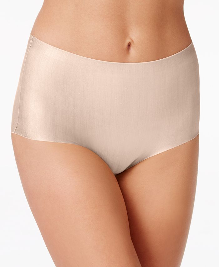 Mefallenssiah Woman'S Solid Color Comfortable Hollow Out Perspective Bra  Underwear No Rims (Beige)