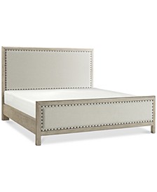 Parker Upholstered King Bed, Created for Macy's