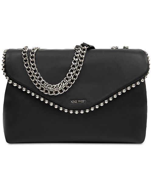 Nine West Dayne Chain Strap Shoulder Bag & Reviews - Handbags ...