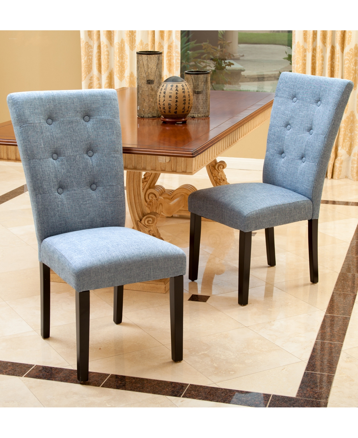 NOBLE HOUSE ALVEN DINING CHAIR SET OF 2 