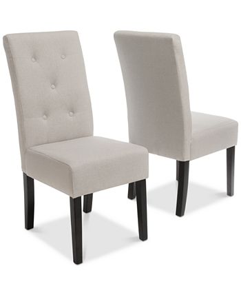 Noble House - Neren Dining Chairs (Set of 2), Quick Ship