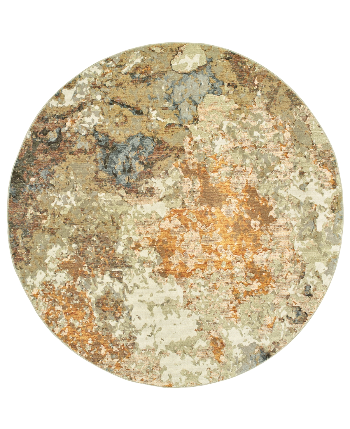 Jhb Design Strata Alloy Area Rug -Beige