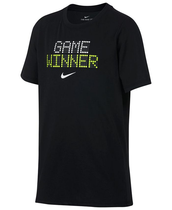 Nike Big Boys WinnerPrint TShirt Macy's